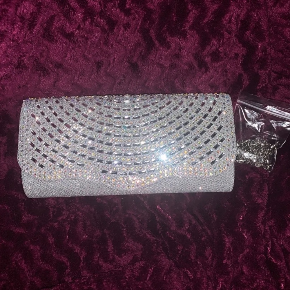 D’Margeaux NY Diamond Crossbody Clutch